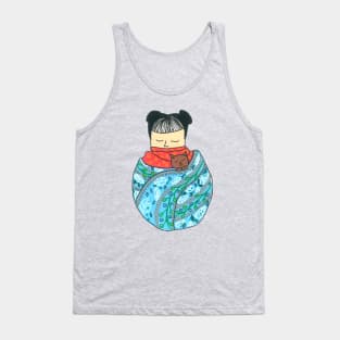 Sleeping Girl Tank Top